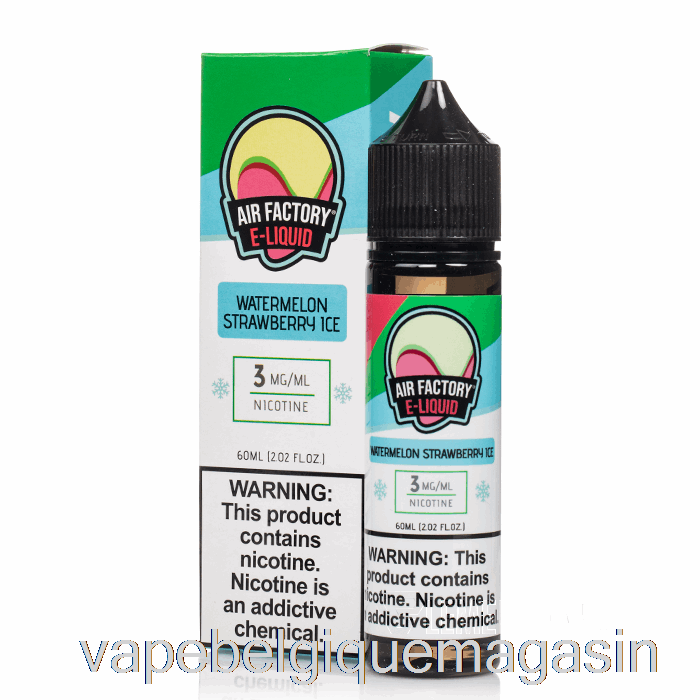 Vape Jus Pastèque Fraise Glace - Air Factory - 60ml 0mg